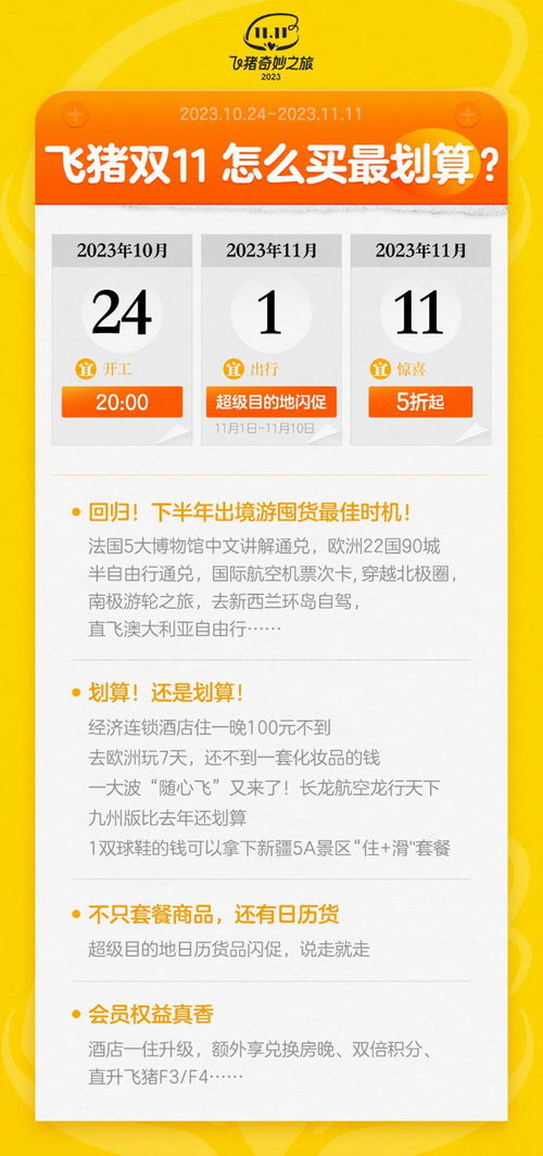 今年 双11 哪些旅游爆款值得囤 飞猪今晚8点开卖,大牌酒店 乐园商品5折起