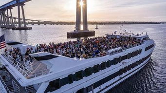 圣地亚哥 海港巡航 海狮探险经典奇趣之旅 电子票 hornblower游船 1小时巡游