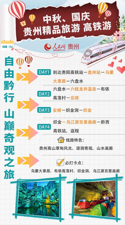 攻略 中秋 国庆贵州精品旅游 高铁游